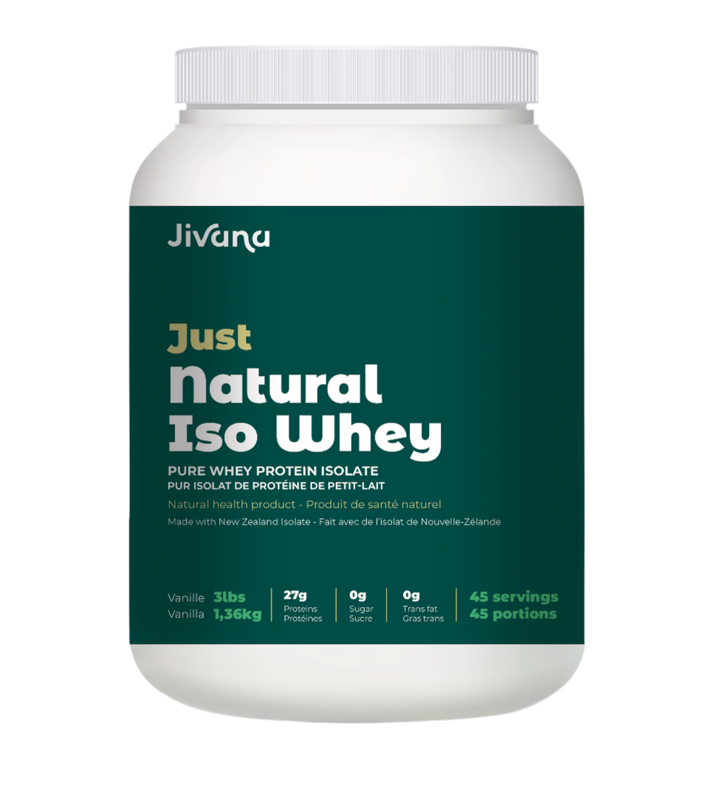 Natural Iso Whey Vanilla